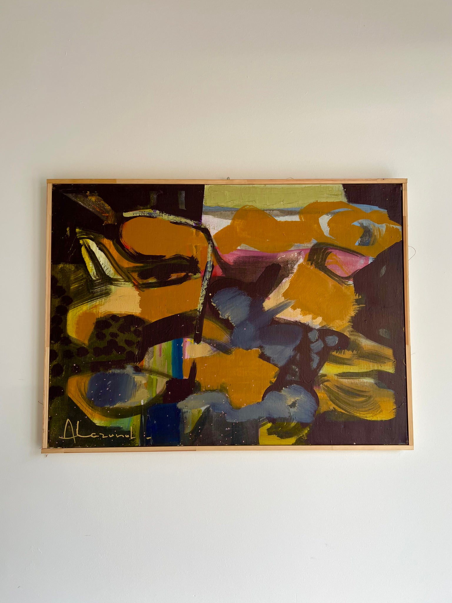 French Mid Century Abstract