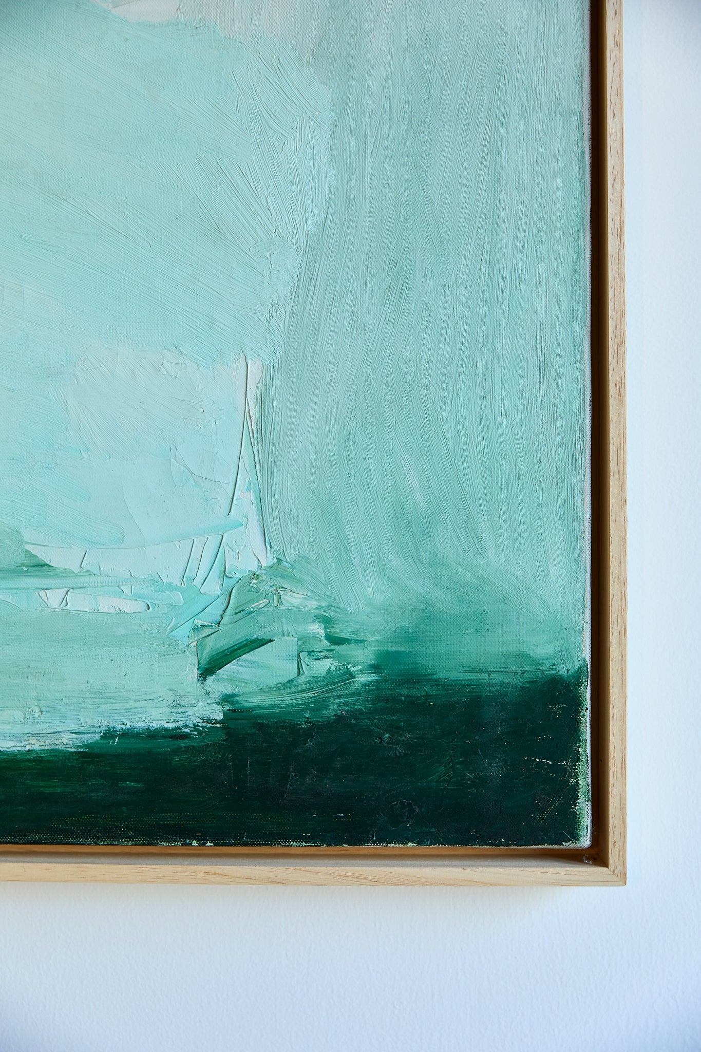 Large Blue / Greens Large Abstract