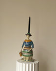 Sicilian Lady Candle Holder