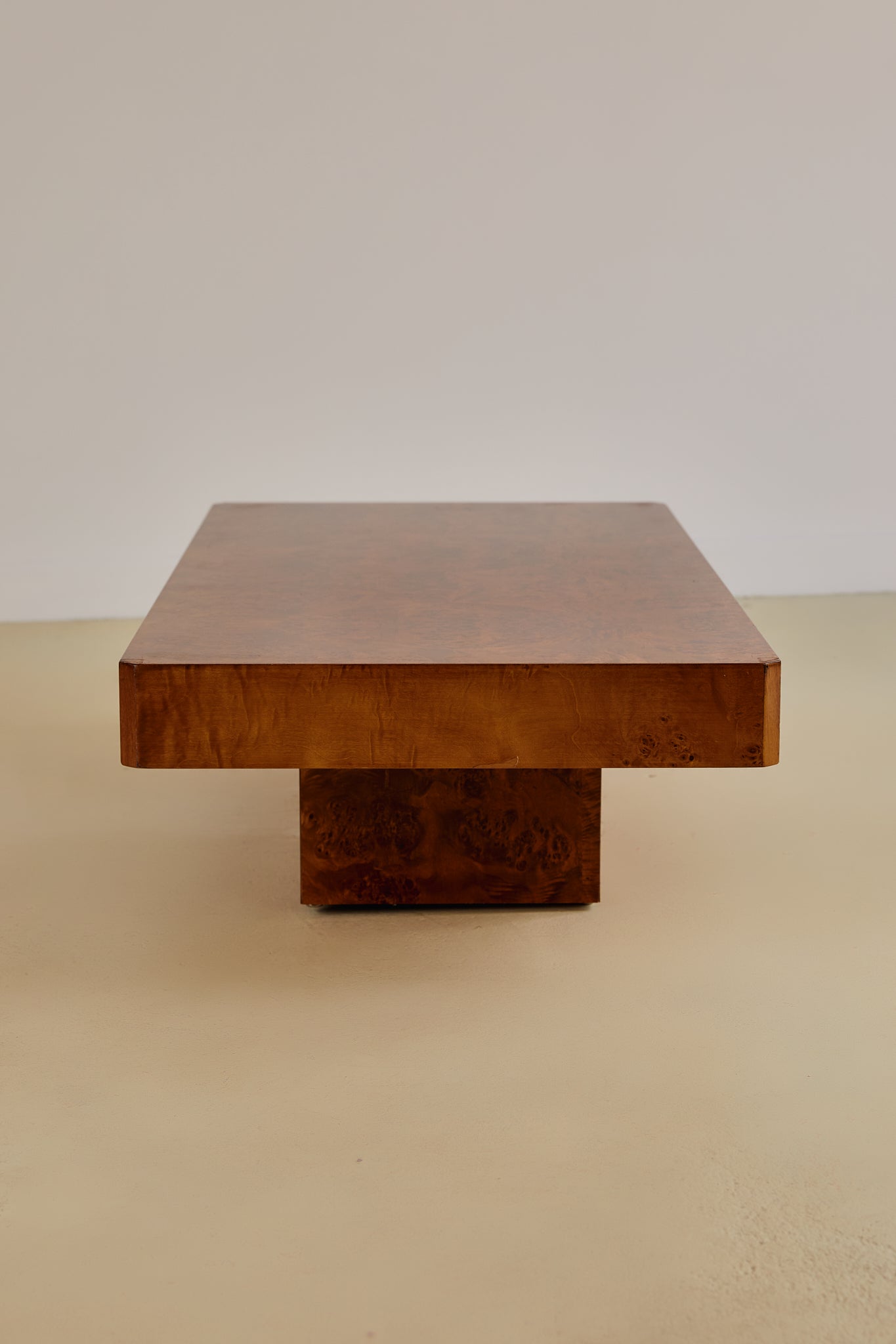 Burl Wood Coffee Table