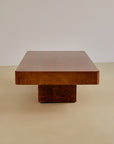 Burl Wood Coffee Table