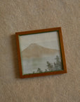 Vintage Japanese Hand-Embroidered Silk Landscape Art – Framed Set of 6