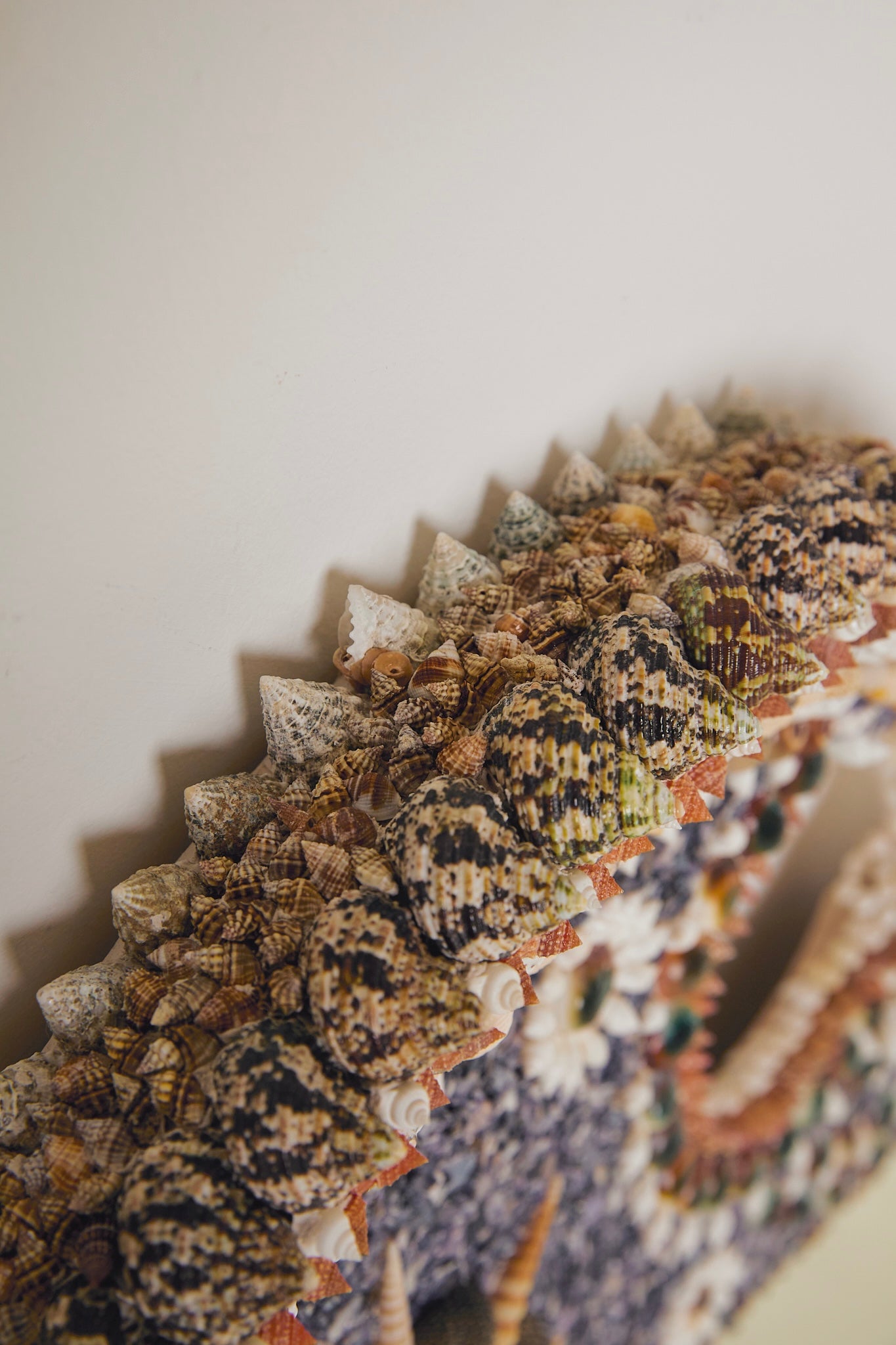 Shell Mantle Mirror