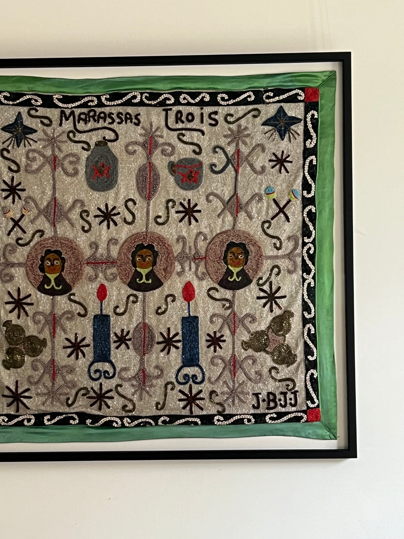 “Marassas Trois” Haitian Vodun Tapestry