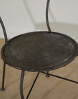 Vintage Metal Bistro Dining Set (Table & 2 Chairs)