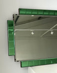Mint Green Art Deco Mirror