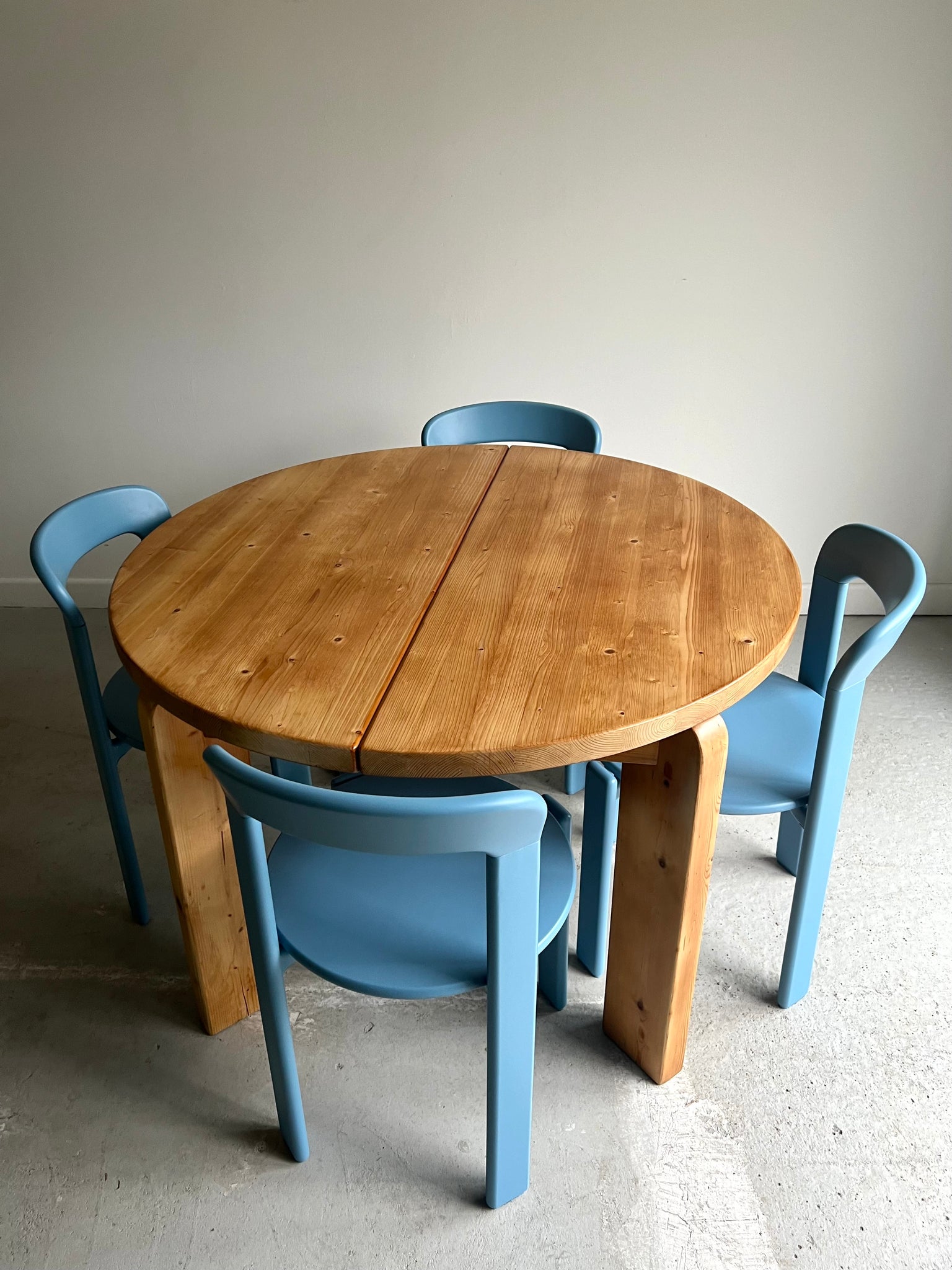 Chunky Solid Pine Dining Table