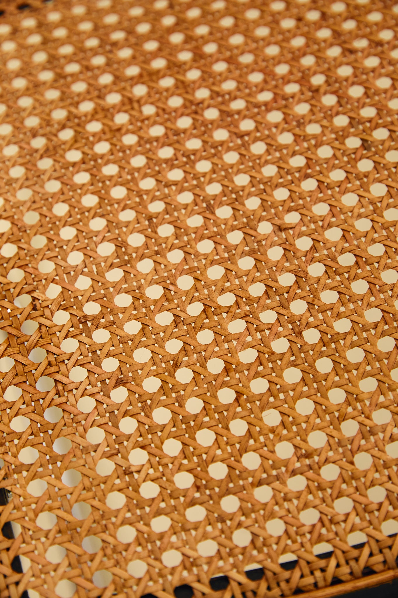 Mid Century Italian Chrome and Rattan Dining Chairs Set of X6