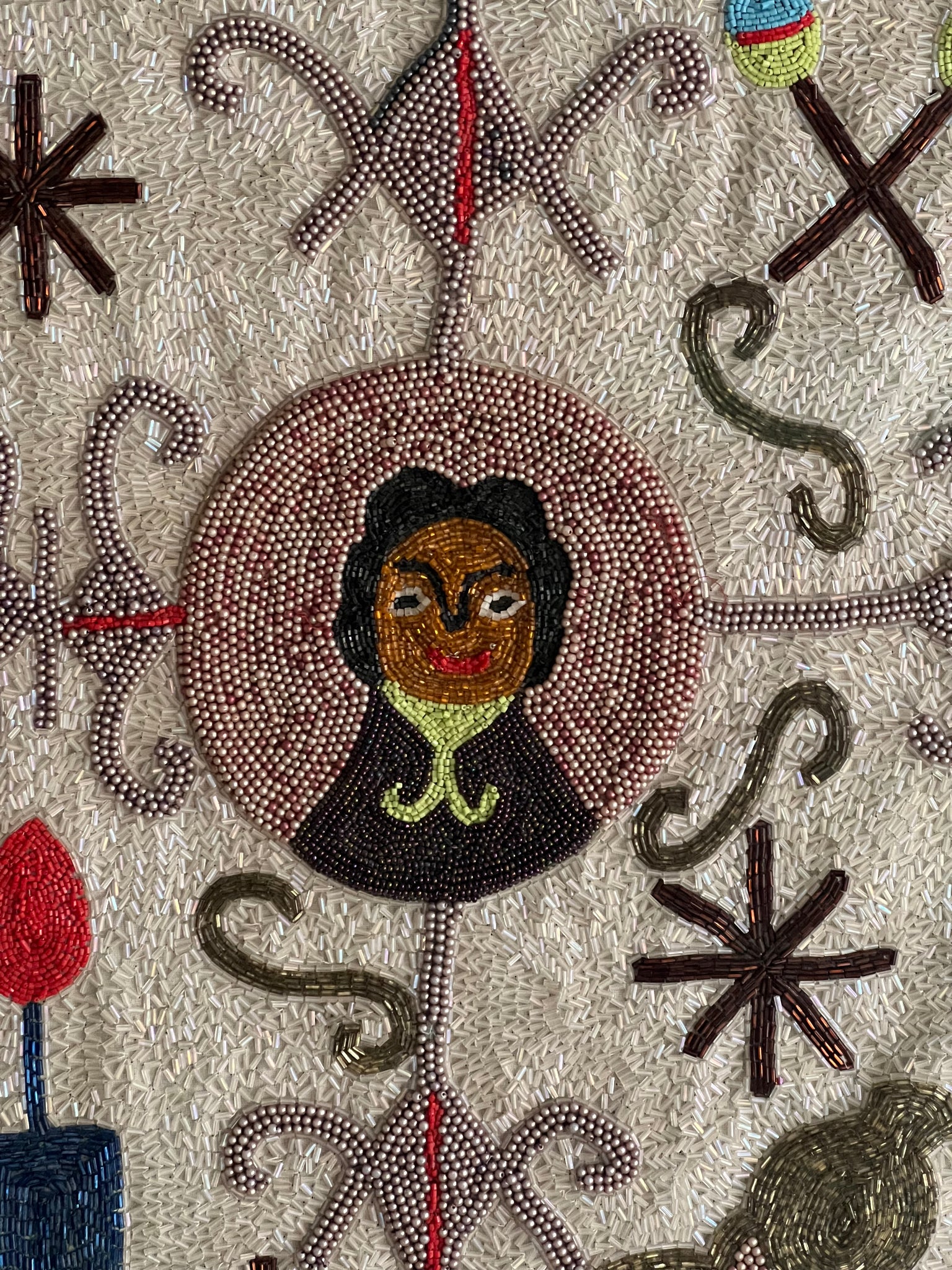 “Marassas Trois” Haitian Vodun Tapestry