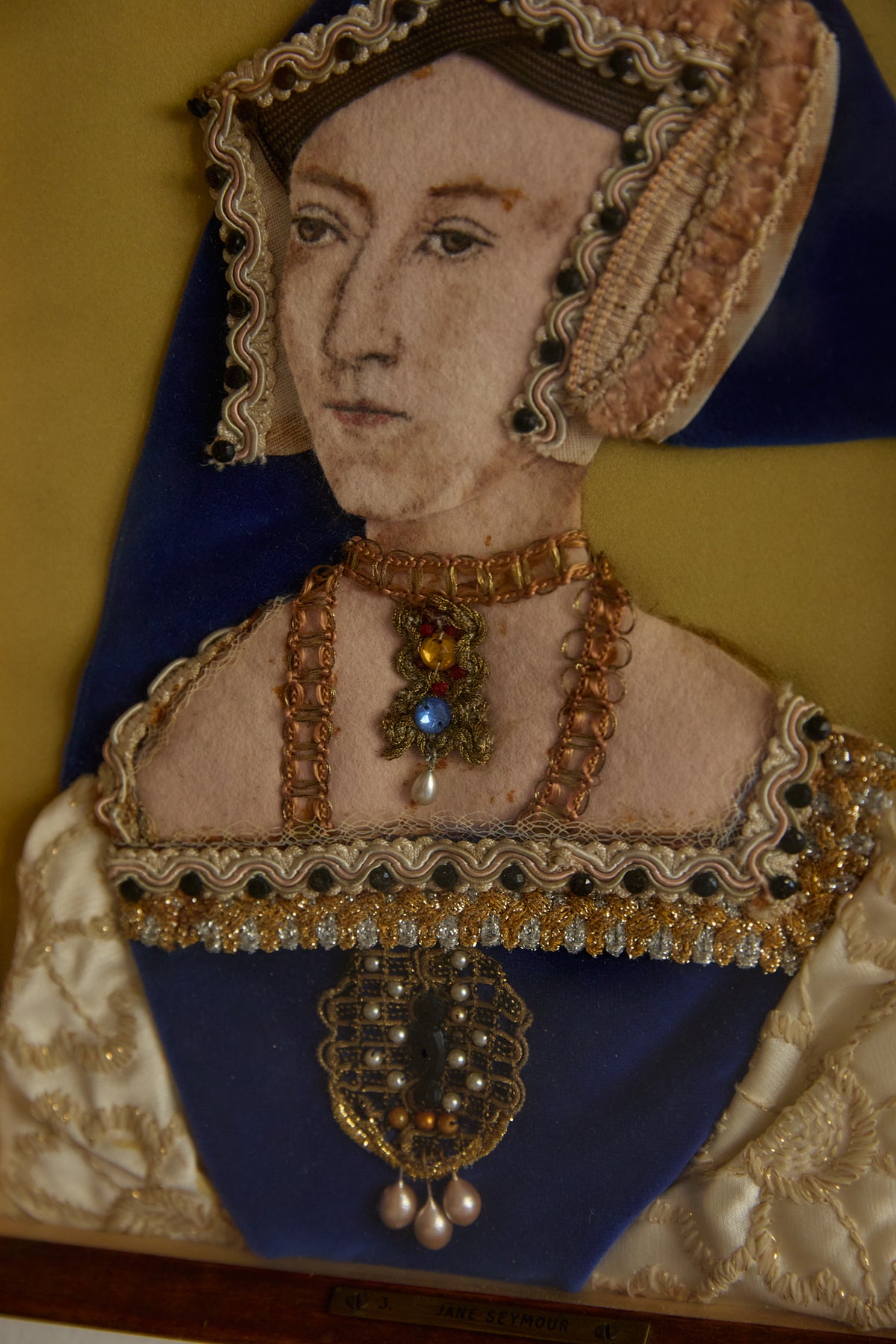 King Henry VIII and His Six Wives Needlepoint by Anne Thomas