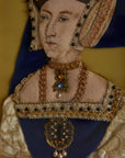 King Henry VIII and His Six Wives Needlepoint by Anne Thomas