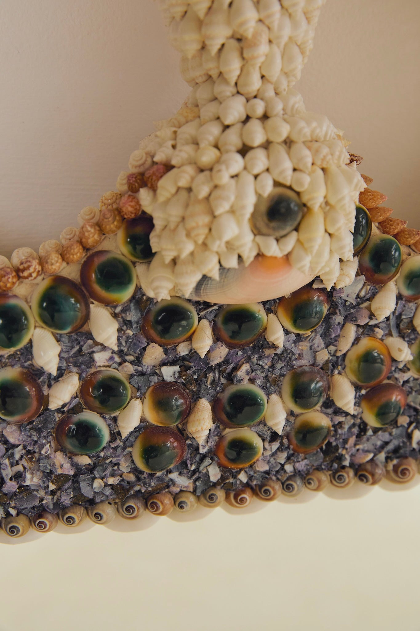 Shell Mantle Mirror