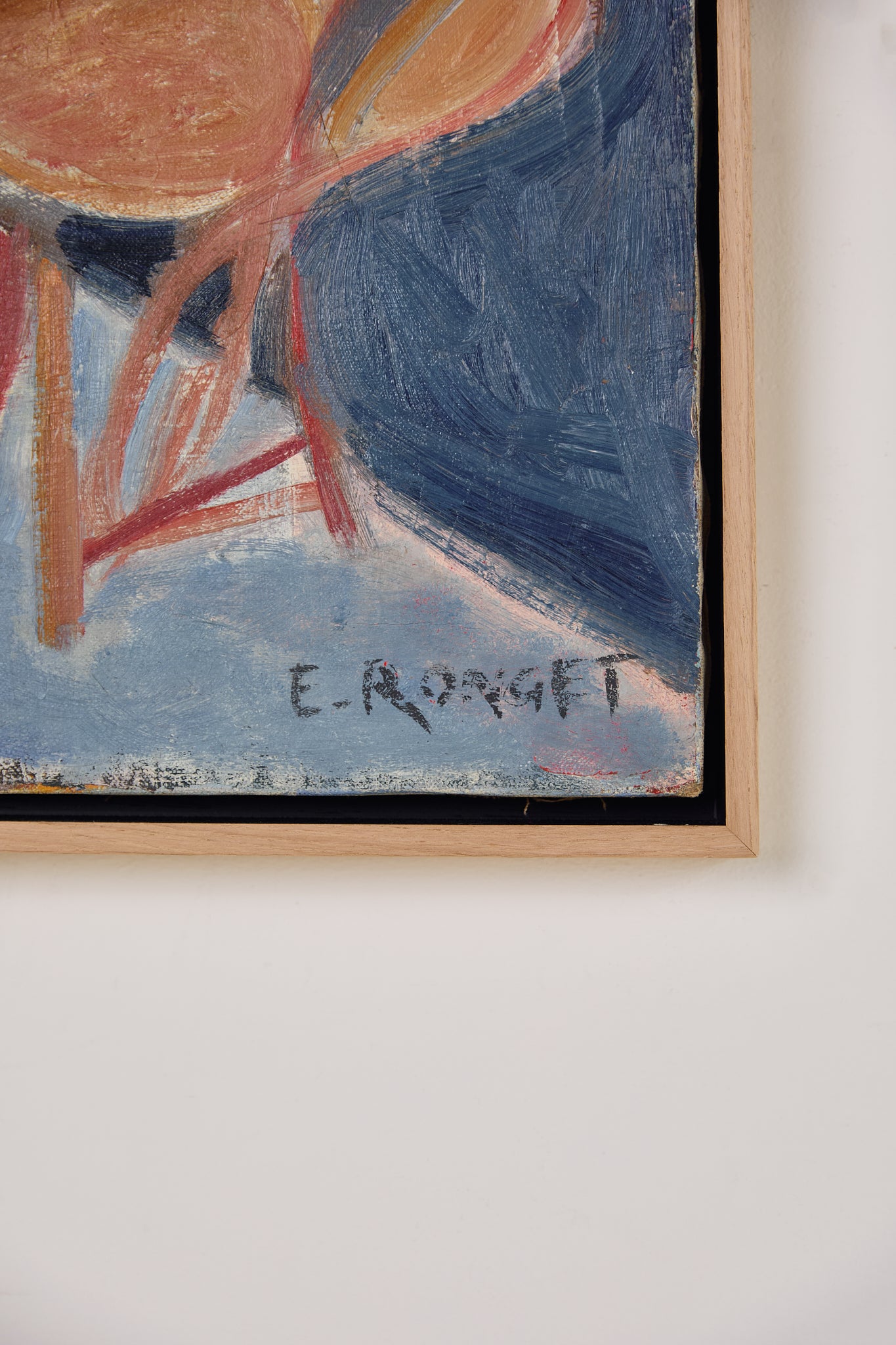 Cubist Living Room Abstract by E Ronget