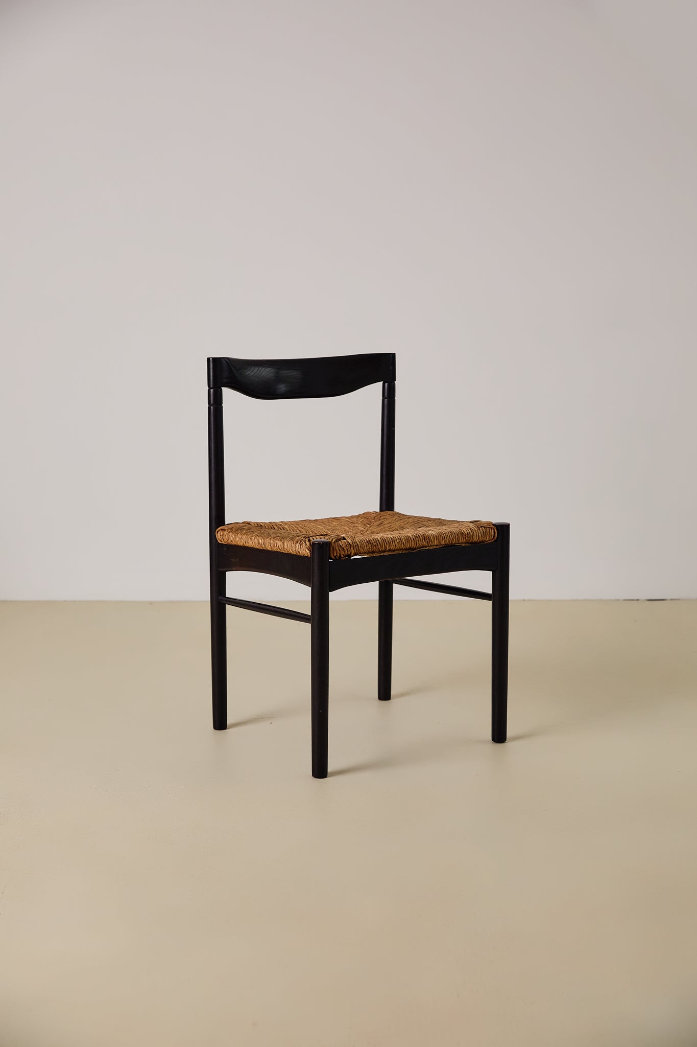 Italian Rush Seat Dining Chairs