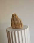 Hand-Carved Natural Stone Organic Form Bud Vase