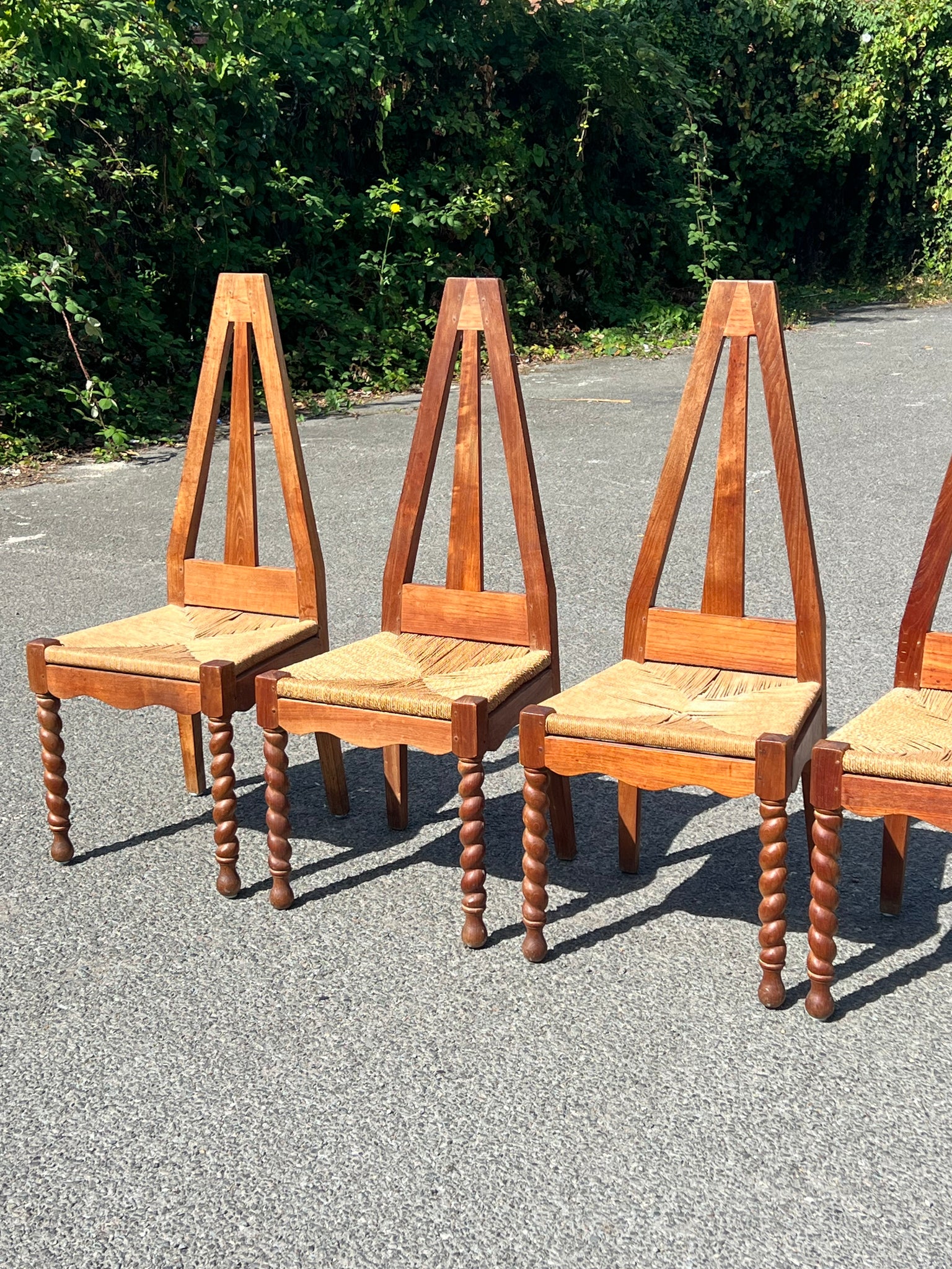 Set of x4 A Back Chairs