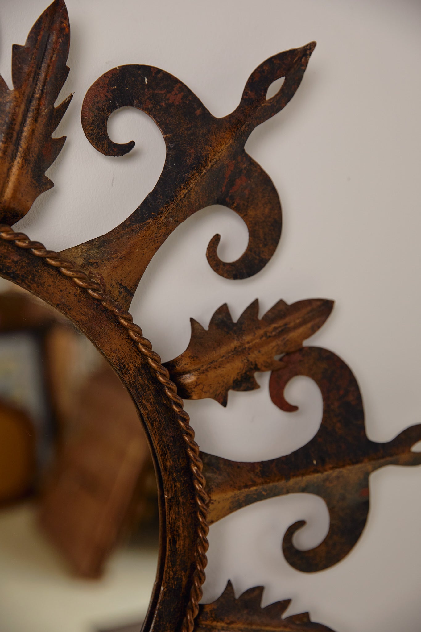 Pointed Spanish Wall Mirror