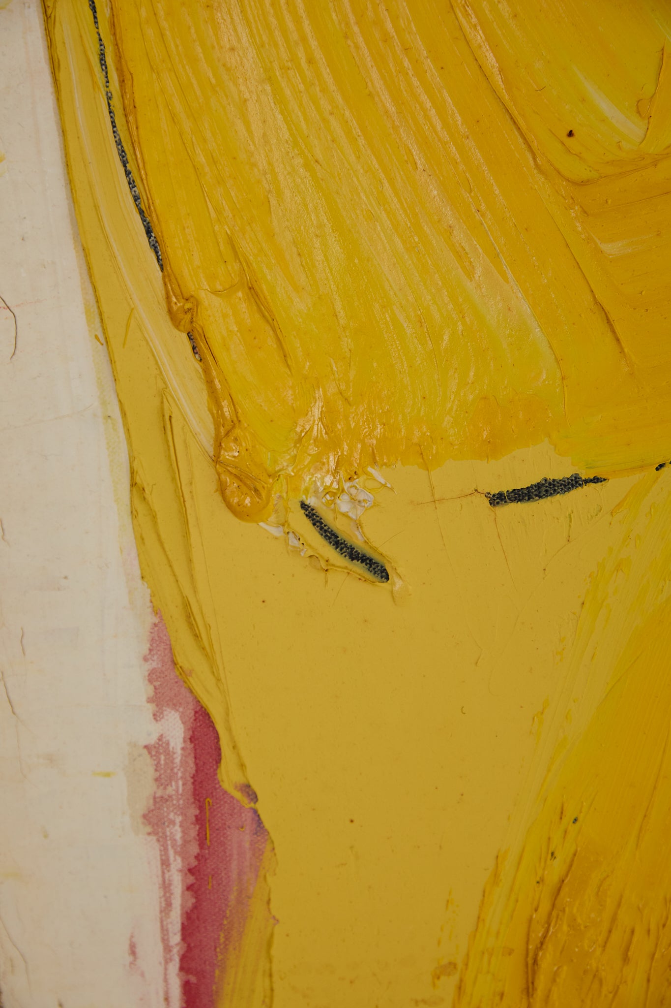 Yellow Abstract by Georges Ferrato