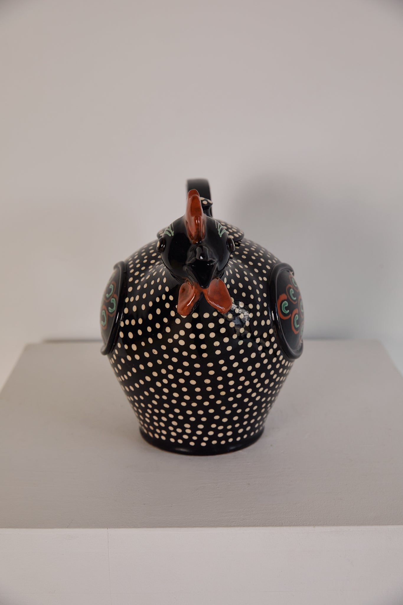 Hungarian Folk Art Rooster Set by Imre Szűcs