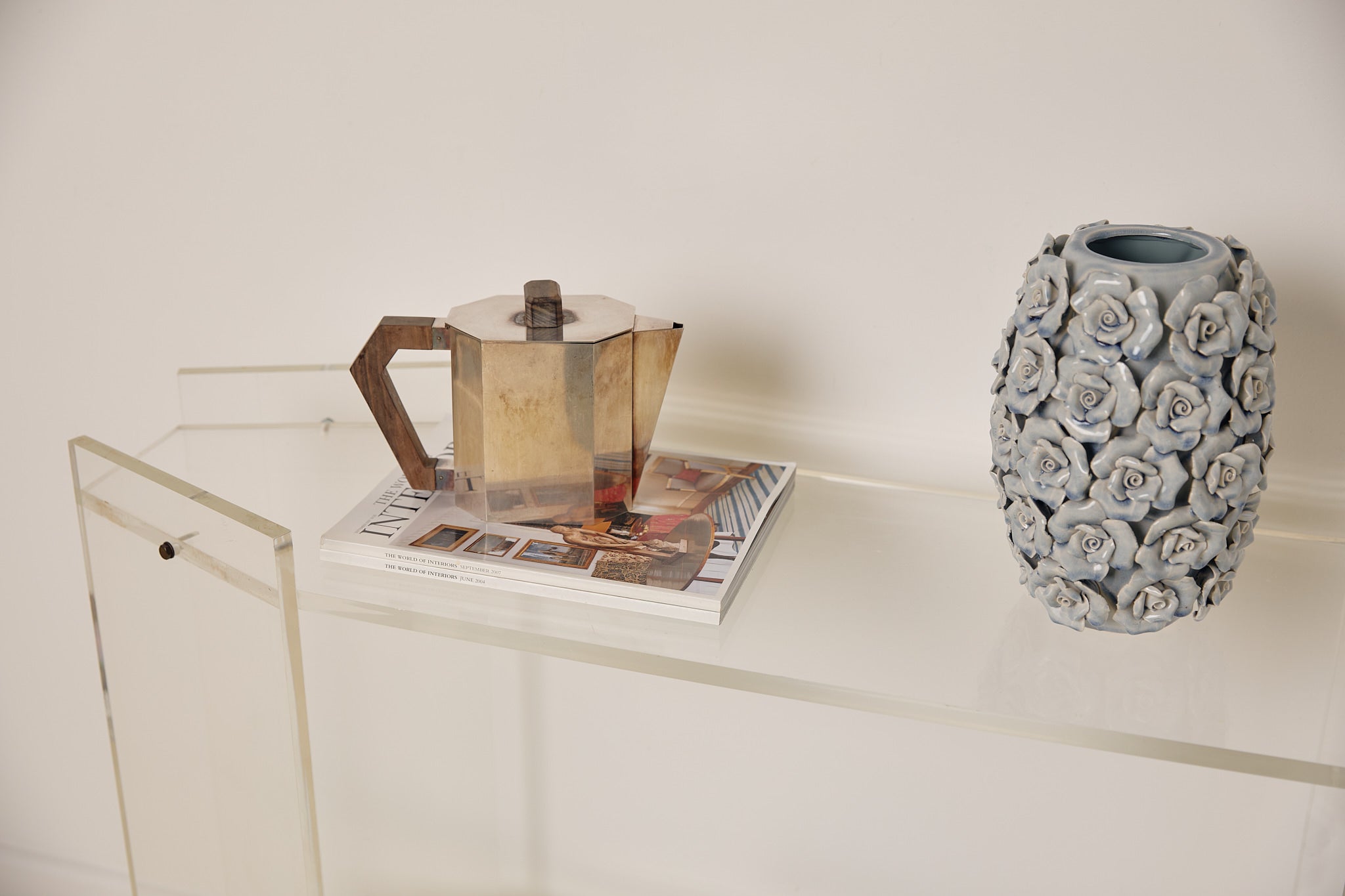 Lucite Console Table