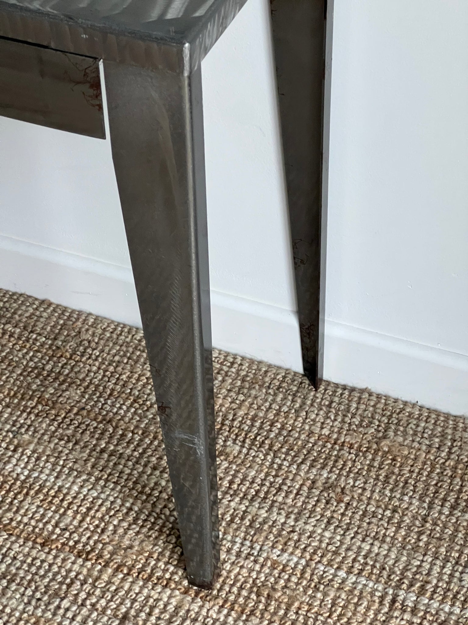 Metal Console Table With Drawers