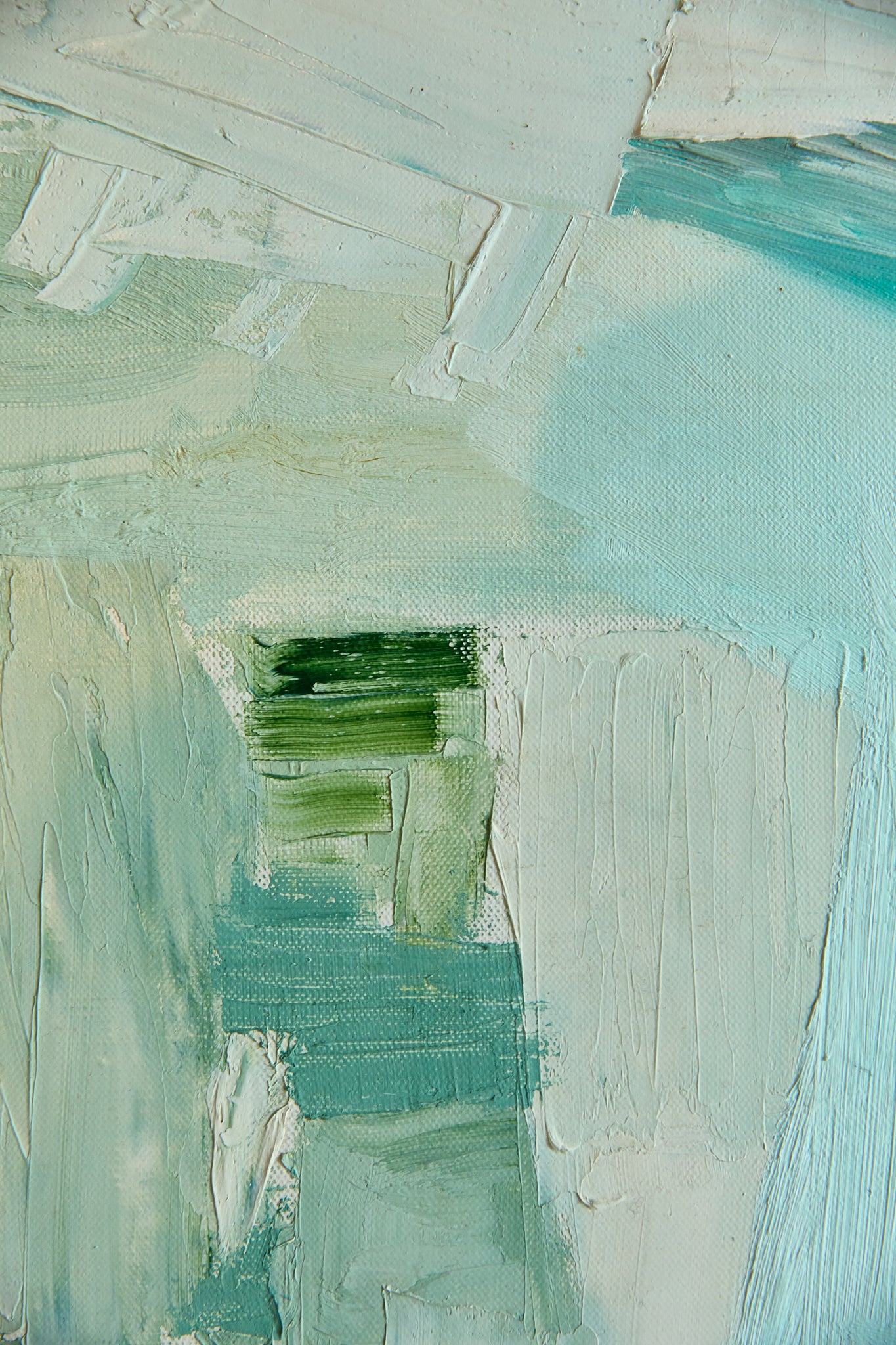 Large Blue / Greens Large Abstract