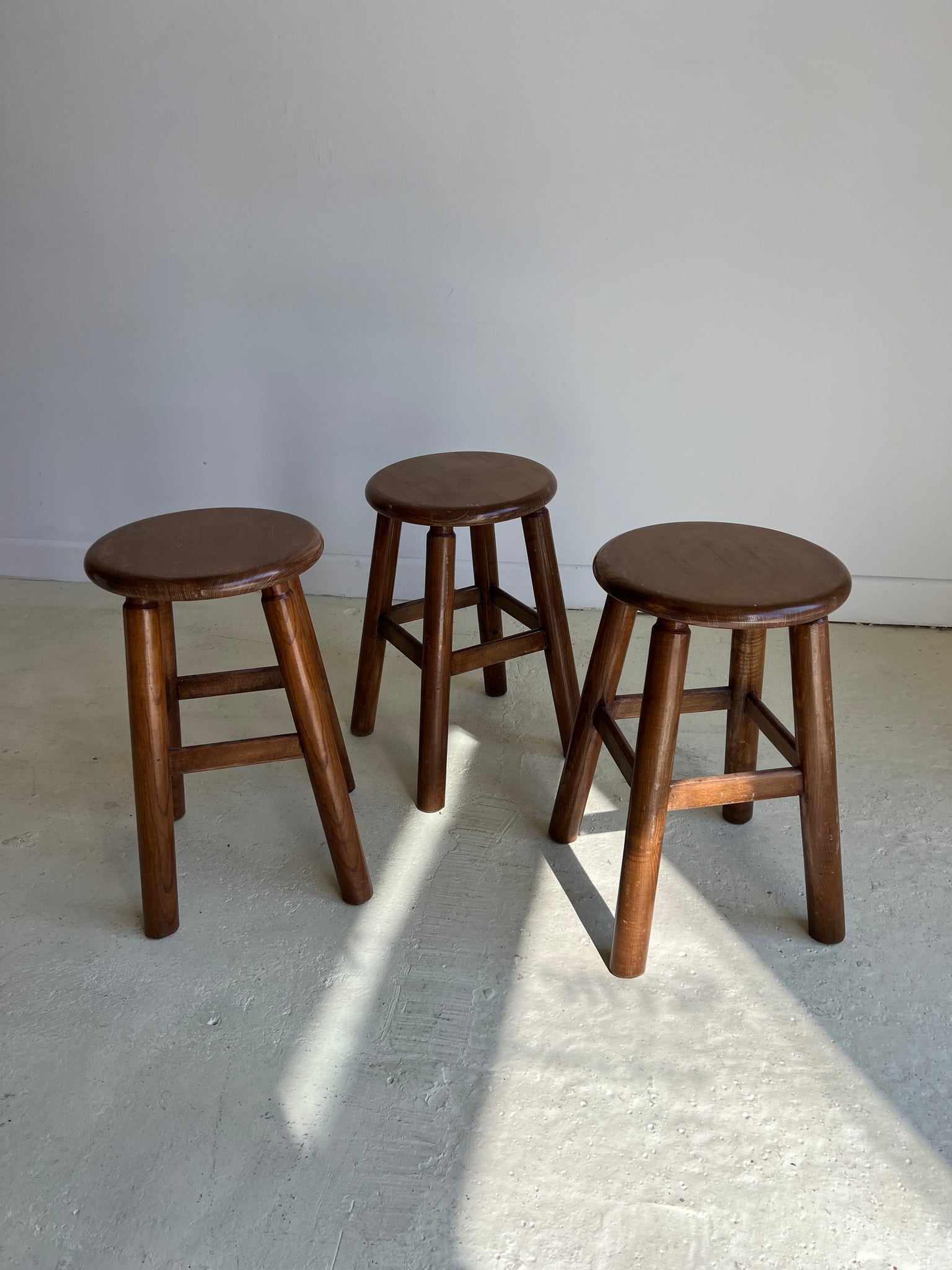 Set of x3 French Stools