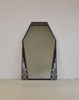 Art Deco Wrought Iron Floor Mirror