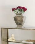 XL Hand Cast Aluminium Vase