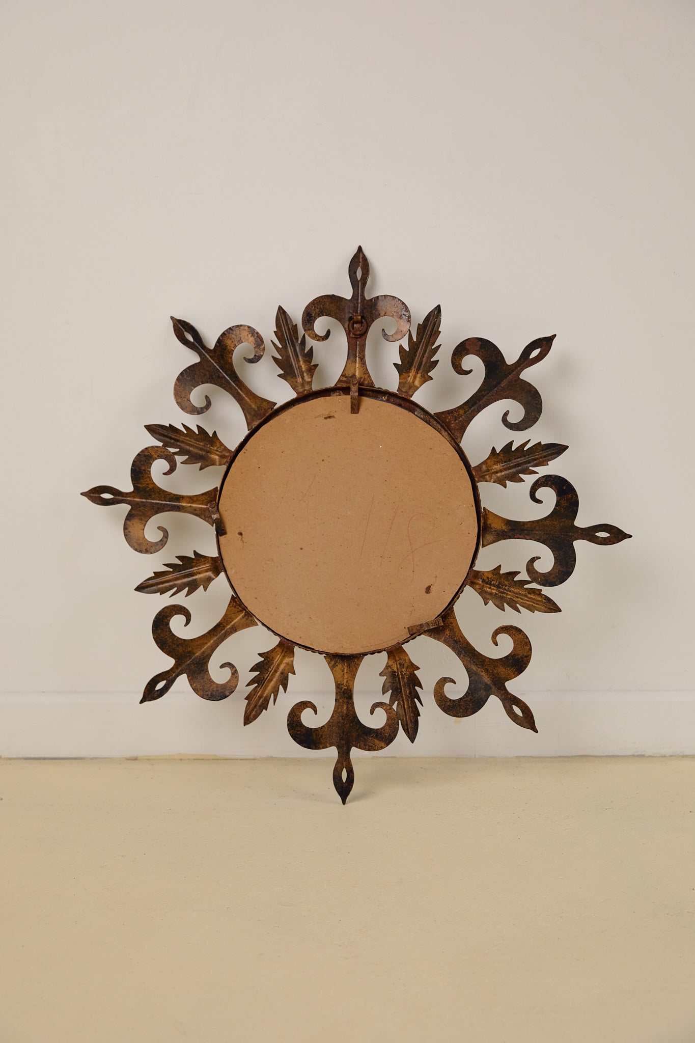 Pointed Spanish Wall Mirror