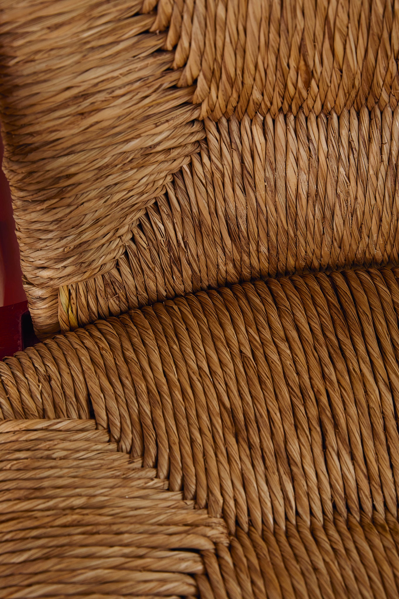 Cassina Carimate Armchair Pair Stained Red