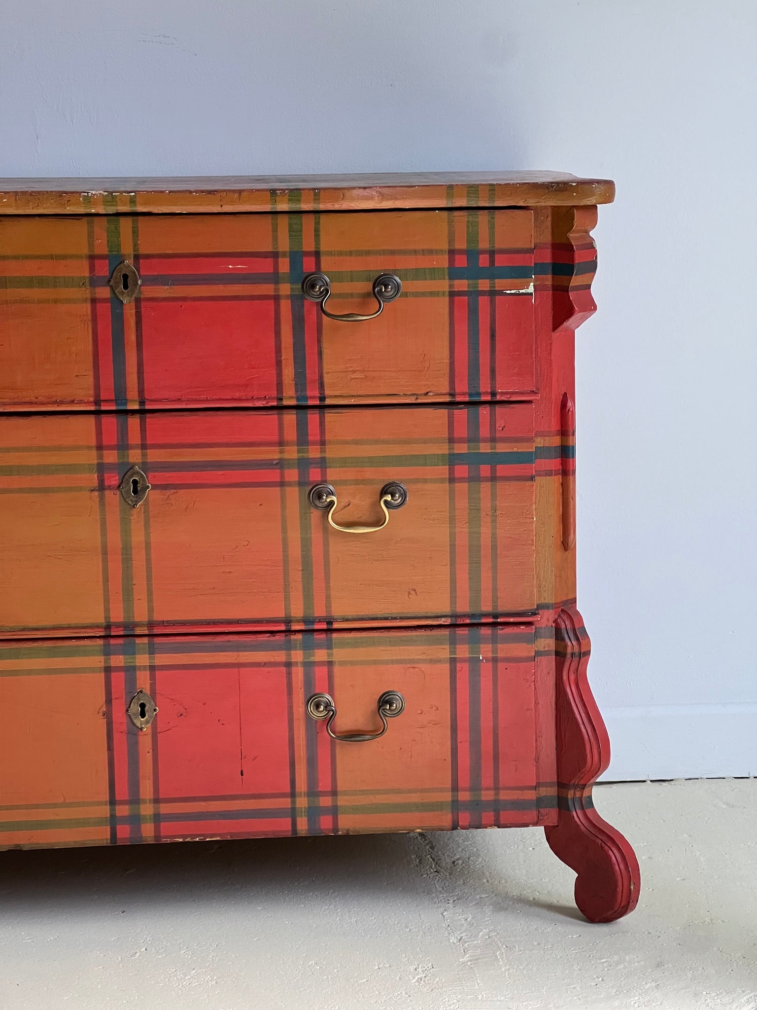 Tartan Chest Of Drawers