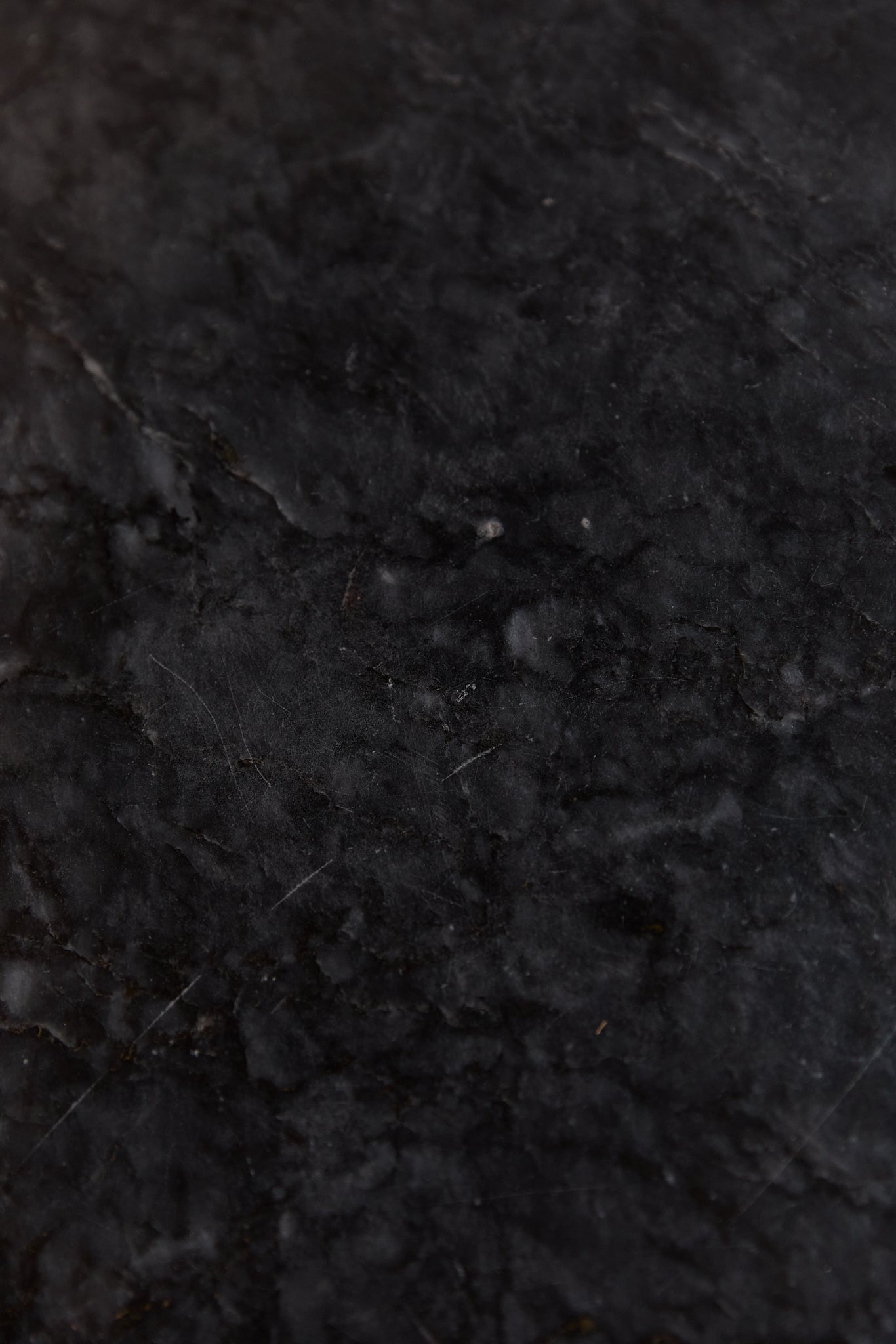 Pair of Granite and Metal Side Tables