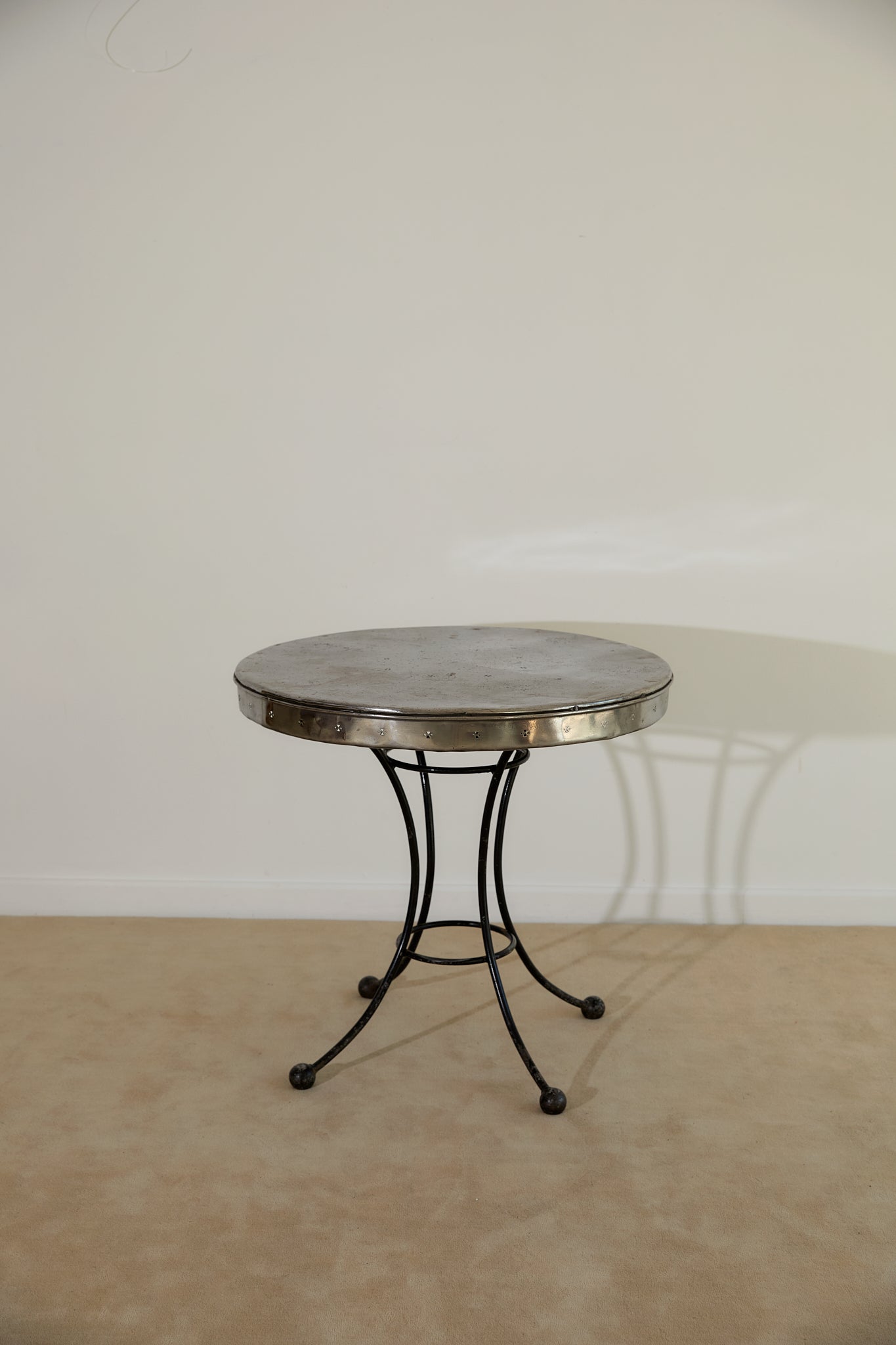 Vintage Metal Bistro Dining Set (Table &amp; 2 Chairs)