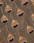 Vintage Chinese Silk Peacock Tapestry