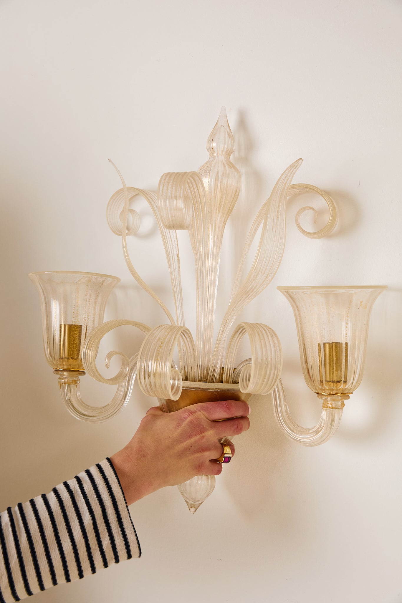 Pair of Venetian Wall Lights