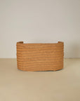 Raffia Woven Tub Sofa