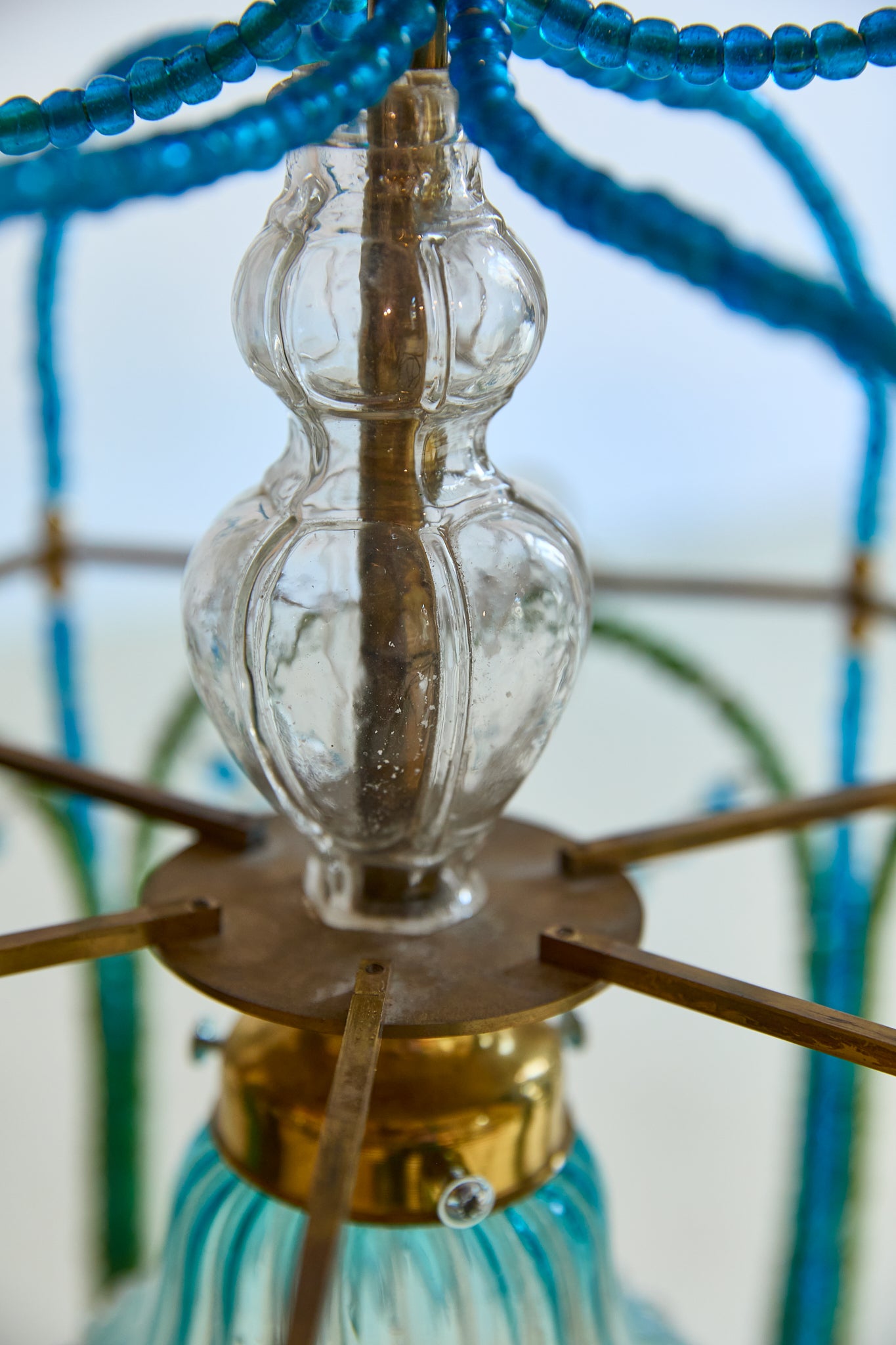 Murano Beaded Chandelier