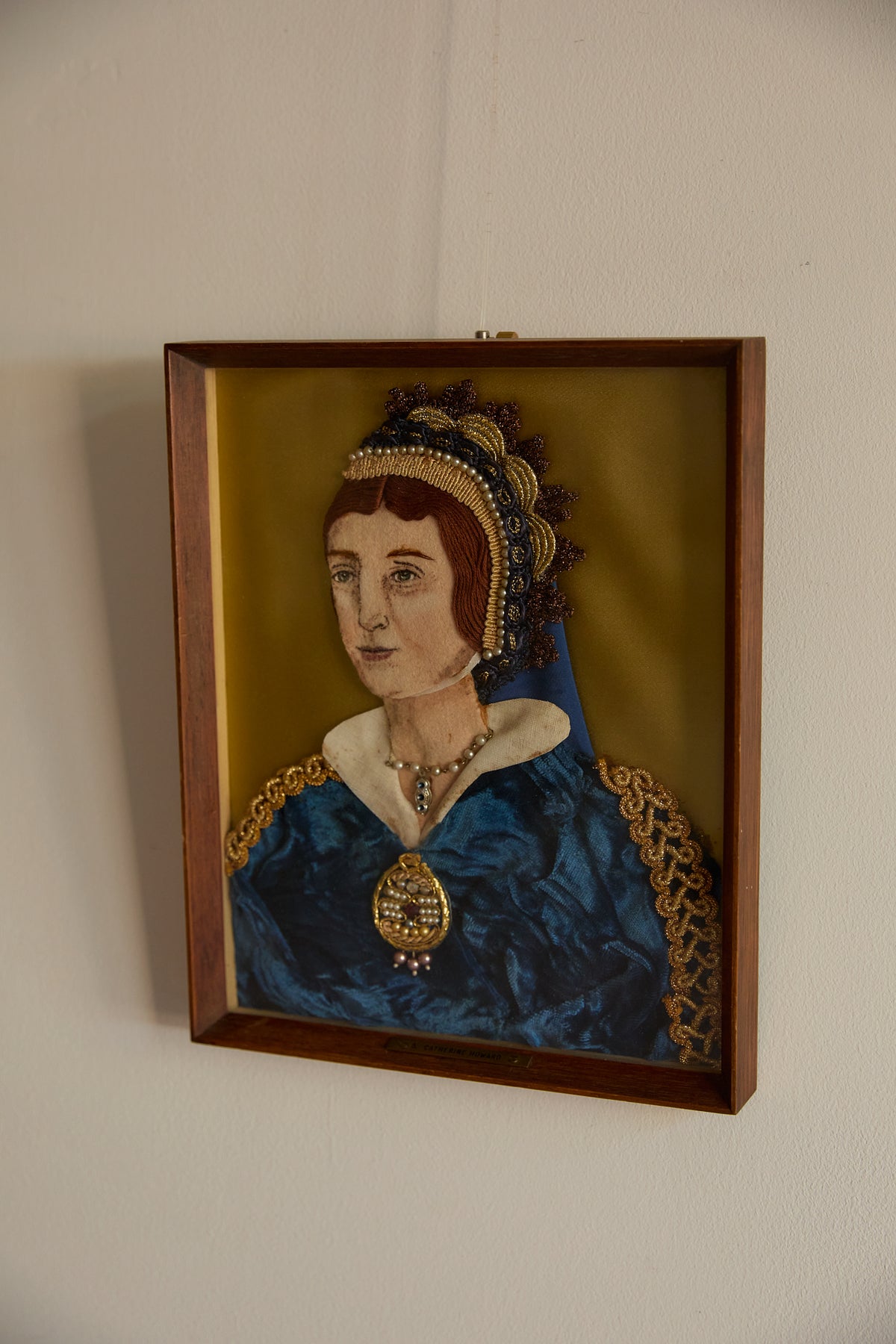 King Henry VIII and His Six Wives Needlepoint by Anne Thomas