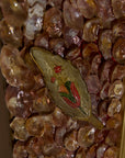 Saddle Oyster Shell Mosaic Mirror