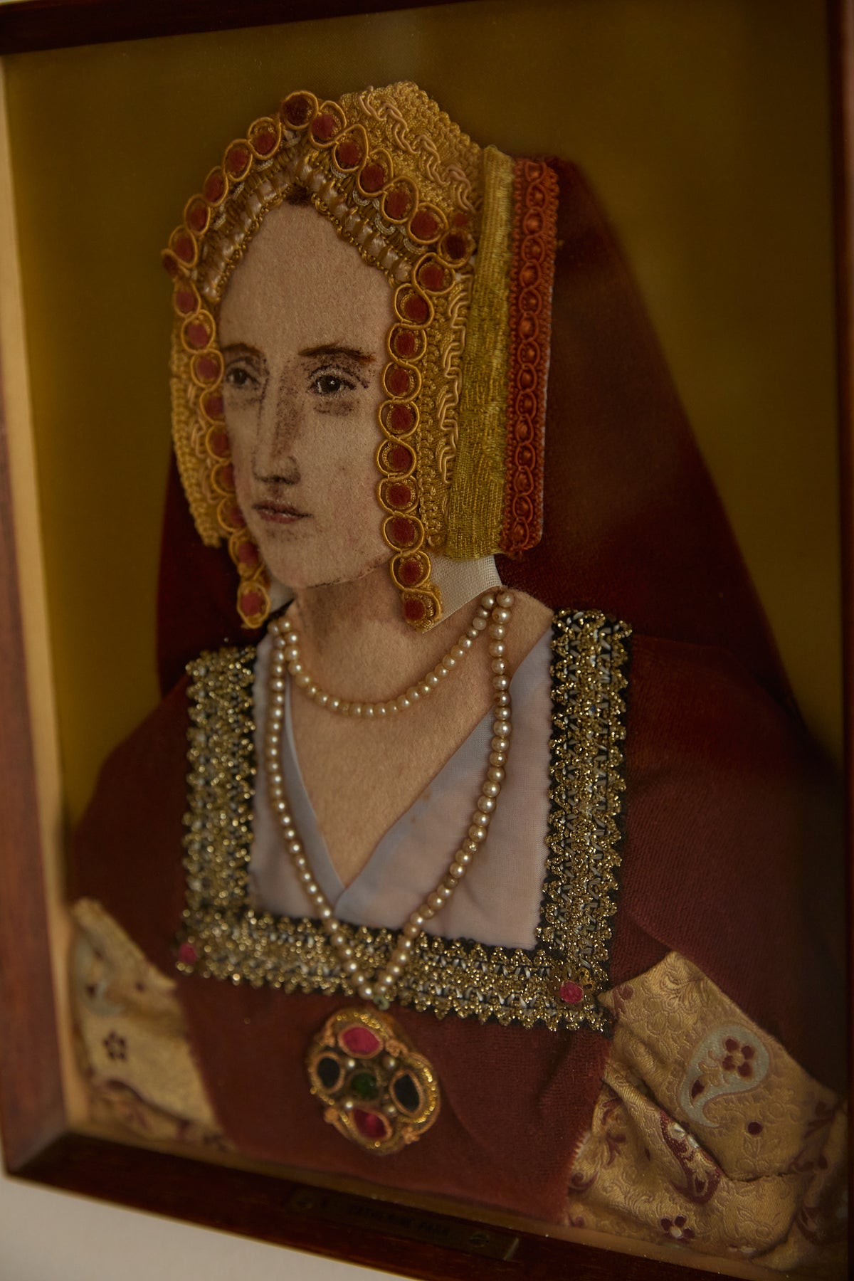 King Henry VIII and His Six Wives Needlepoint by Anne Thomas