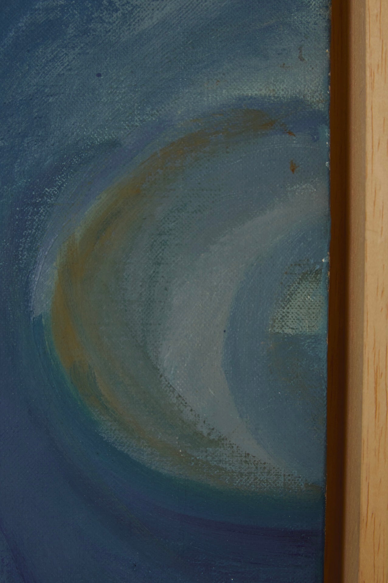Blue Man Painting