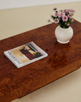 Burl Wood Coffee Table