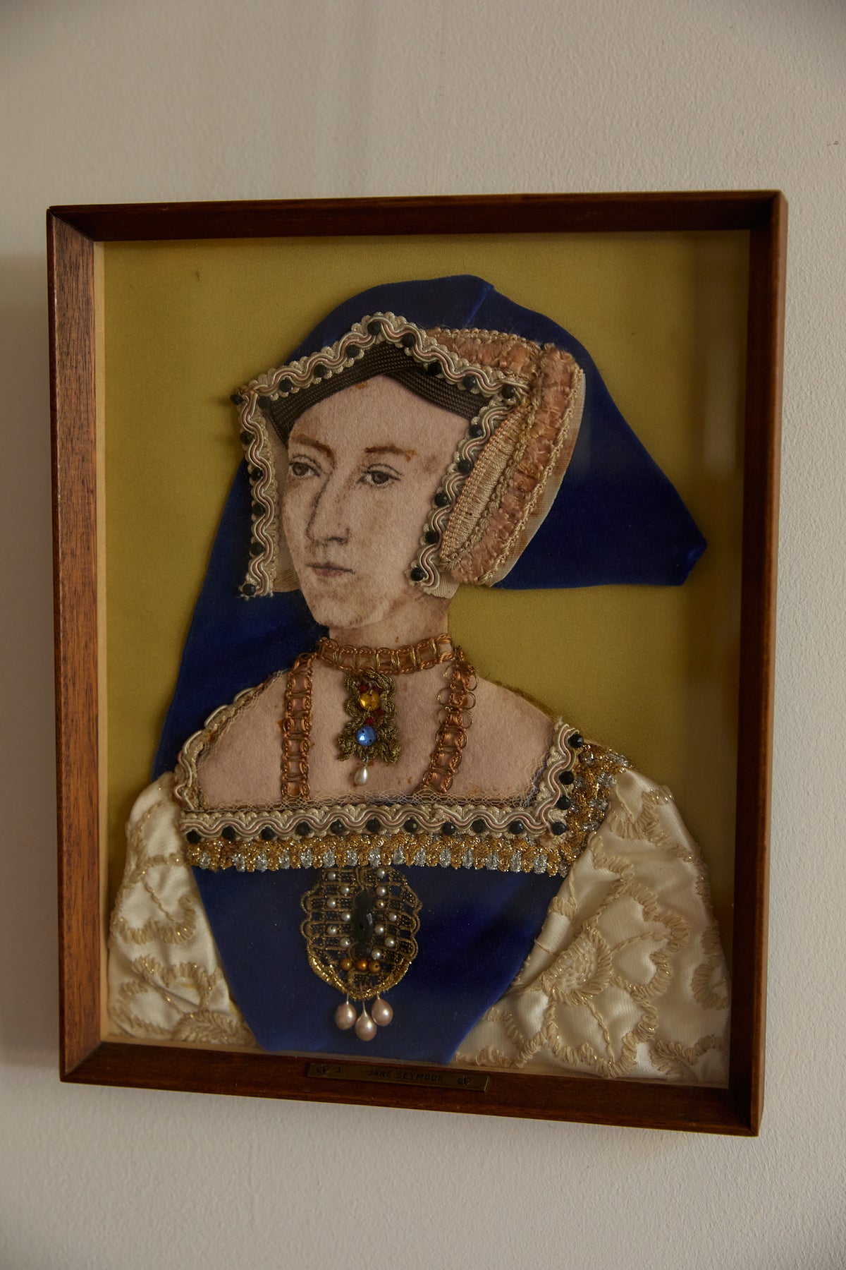 King Henry VIII and His Six Wives Needlepoint by Anne Thomas