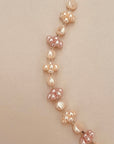 Vintage Germane Pink and White Pearl Necklace