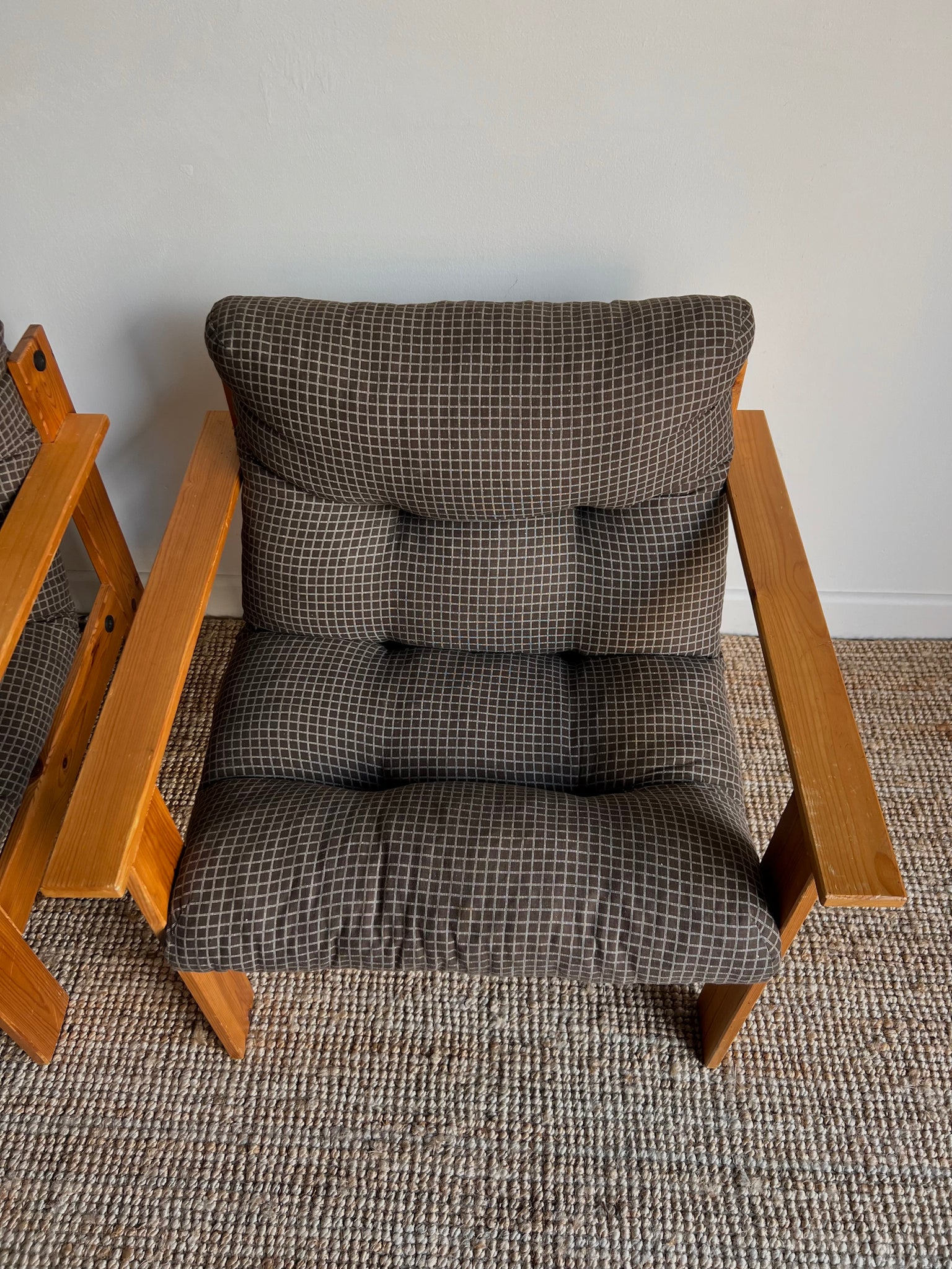 Swedish Pine Armchairs