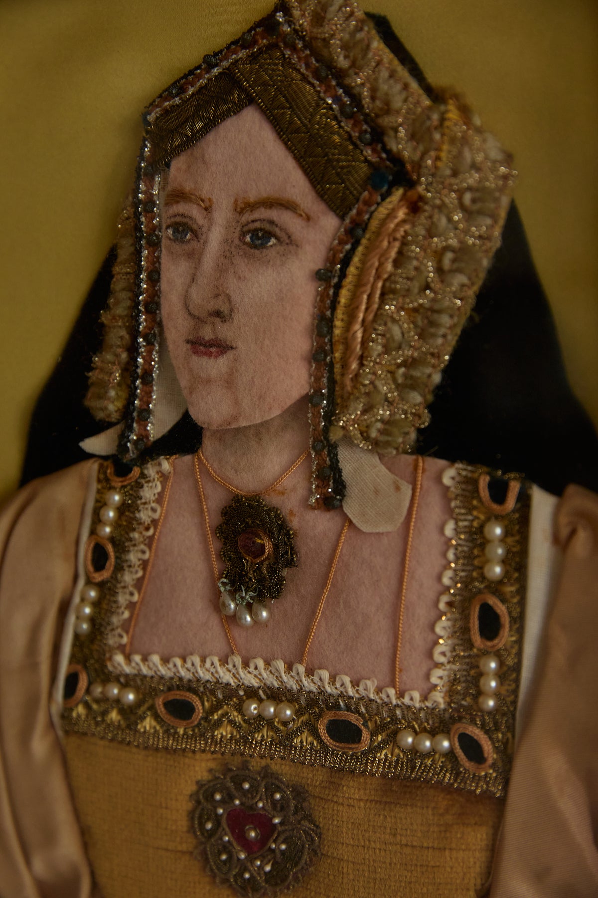King Henry VIII and His Six Wives Needlepoint by Anne Thomas