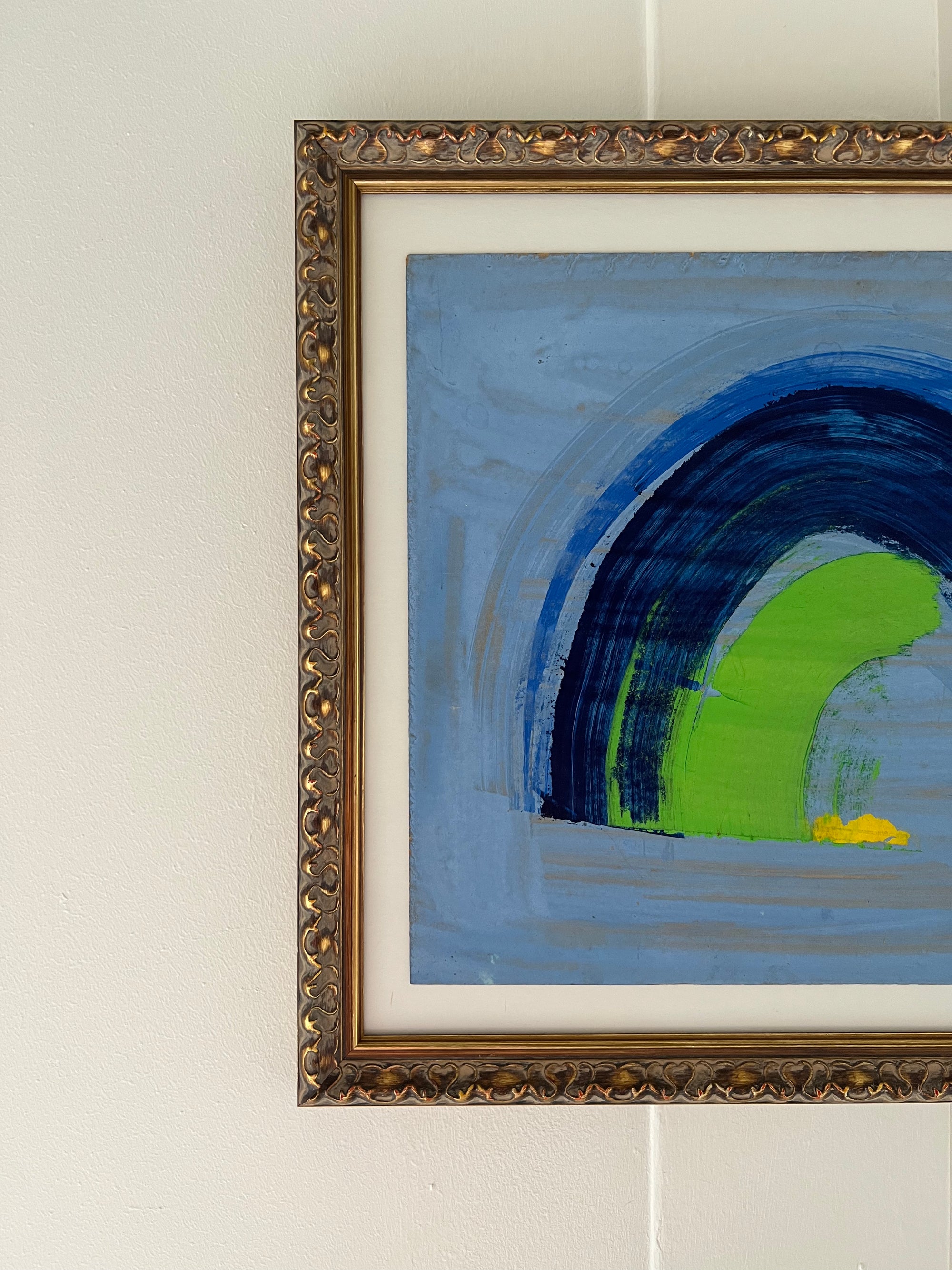 “Big Rainbow” painting by A. Grant (1925 - 1997)