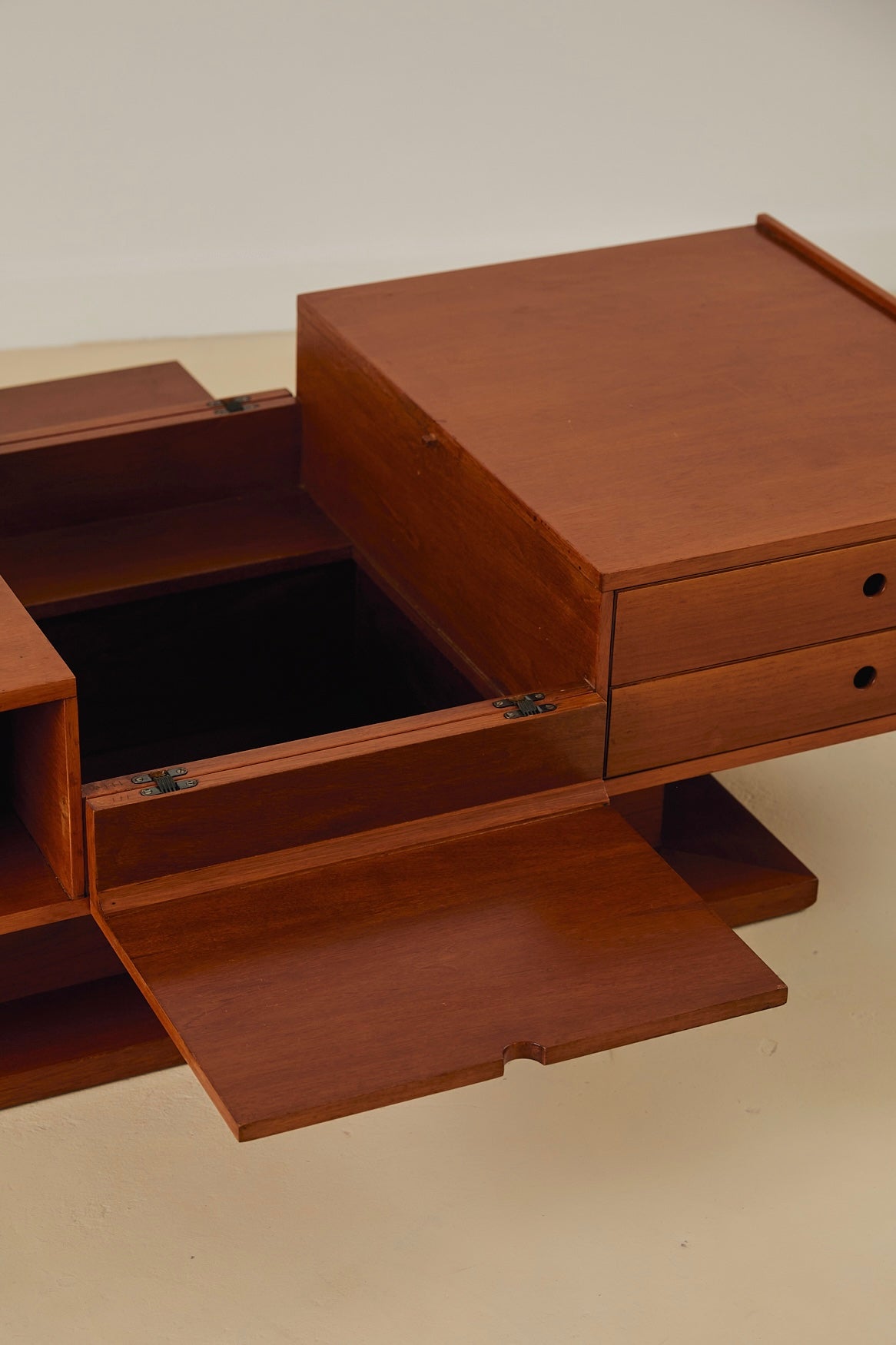 Claudio Salocchi Low Compartment Coffee Table