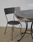 Vintage Metal Bistro Dining Set (Table & 2 Chairs)